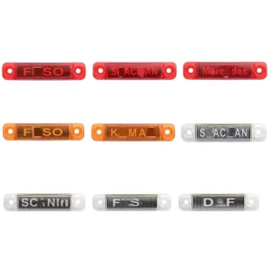 Truck LED Clearance Light Decorative Light 24V Universal Truck LED Side Marker Light