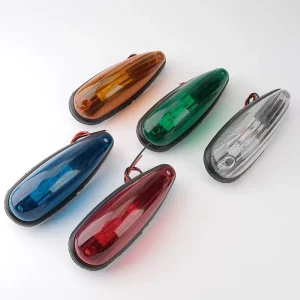 Truck LED Side Marker Light for Truck Trailer 12/24V Amber LED Side Marker Lights for Trucks