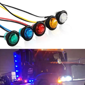 Truck LED Signal Side Light 3LED Daytime Running Light Warning Button Side Light Eagle Eye