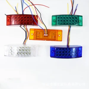 Truck Trailer Lorry Bus Brake Stop Turn Tail Light Side Marker for Car Trucks Vehicles 12V 24V