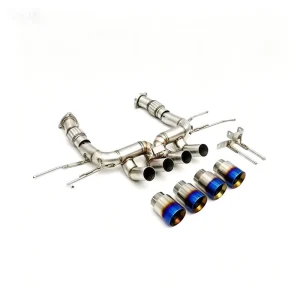Tuning Exhausted System for Chevrolet Corvette C8 6.2 Valvetronic Exhaust Muffler With Valves Auto Performance Parts Accessories