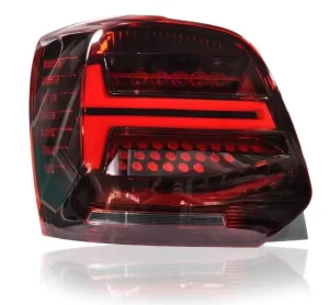 Tuning Taillight Assembly Modified Red Color Tail Lamp for POLO Pair Plug and Play Dynamic
