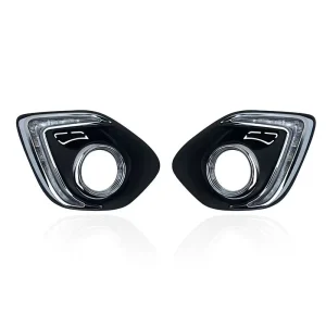 Tuning Tri-color 6000K Car LED Daytime Running Light Fog Lamp 12V for Mitsubishi ASX RVR
