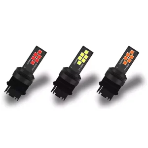 Turn Signal Brake Light Car Brake Light LED 3157 T25 P27/5W S18 3156 3157 Car Brake Tail Warning Light Rear Warning Laser
