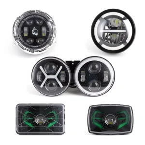 Turn Signal Day Running Light LED Head Lamp Assy. Front Light Front Head Light Headlight Assy Comp. for Street Bike CG BWS