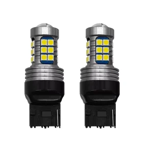Turn Signal Light Car Bulbs LED 1156 P21W BA15S 1157 BAY15D 3030 27SMD T20 7440 3157 7443 Auto Reverse Stop Light