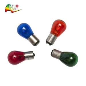 Turn Signal Light S25 P21W 12V 24V E4 Certified Halogen Headlight Bulb for Universal Car License Plate Side Marker Lights