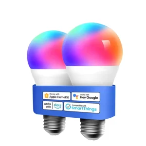 Tuya Smart LED Bulb 9W E27 RGB 3000-6500K Dimmable Manual Button Wi-Fi for App Control AC 85-265V Home Light