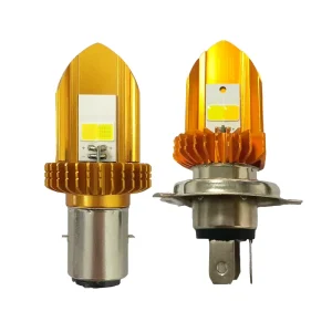 Two-Color Waterproof 18W 1800LM Electric Car & Motorcycle Light 3000K & 6000K LED Fog Light System