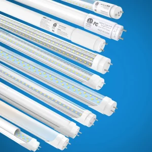 Type A+B High Lumen 12W~90W Aluminum Plastic Glass T8 LED Tube Light Bi-pin G13 Base Fluorescent Bulb Replacement AC100~277V
