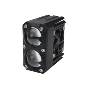 U29 Motorcycle Lighting System 90w Auto Car 3inch Led Spotlight Double Beam Mini Led Projector Lens Light With Fan