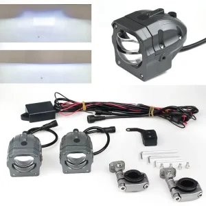 U35 LED Laser Work Light 50W Adjustable Bracket Auxiliary Fog Lights for 4X4 Jeep Truck Motorcycle SUV