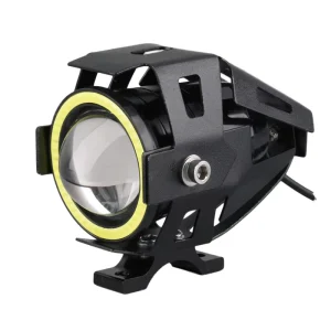 通用 U7 LED 辅助驾驶灯 摩托车头灯 DRL 雾灯 天使眼聚光灯 日间行车灯 闪光灯