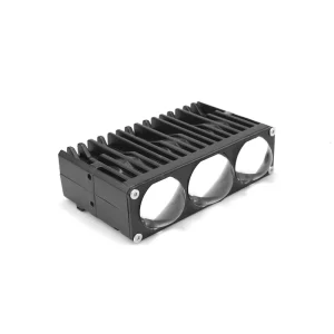 U89 180W 3 Lens Led Spotlight Auxiliary Front Grille Driving Fog Lights for Motorcycle Car Off Road Truck SUV Lights