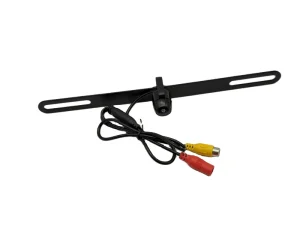 US License Plate Frame Car Camera Small butterfly Long Strip Car License Number Plate Rear View Reversing Camera