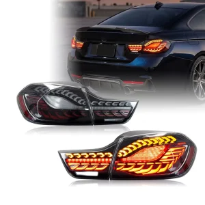 USA Stock LED Tail Lights for BMW 4 Series M4 F32 F82 F33 F36 GTS OLED Style Clear Sequential Startup Fog