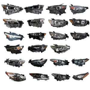 USA Version for Mazda Headlights for All Mazda Cars Headlamps Halogen & Xenon Auto Lamp Head Light LED Headlight