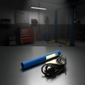 USB Rechargeable COB LED Pen Work Light Portable Cordless Inspection Lamp with Magnetic Clip for Car Repair & Workshop
