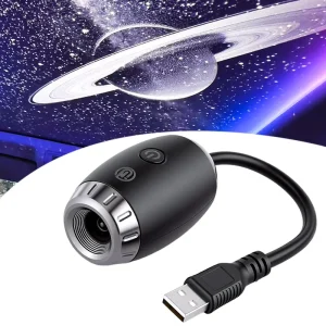 USB Starry Sky Roof Light for Car LED Full Starry Projection Interior Atmosphere Lamp Night Auto Decoration Lighting