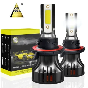 Ultra Bright LED Headlight Bulbs H1 H3 H4 H7 Perfect for Cars Trucks Motorcycles High-Performance Auto Lighting