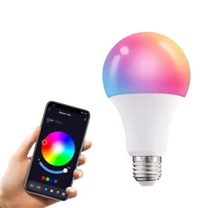 Ultra Bright LED Light A70 6W 12W 12V Addressable Wireless RF Touch Remote Control WiFi Smart Round SMD DMX RGB Bulb