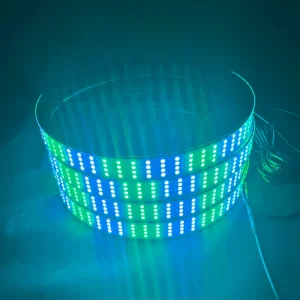 Ultra High Density APP Control Rim Lamps 17inch RGBW LED Wheel Rings 4 Row Car Rim Light Kit 12V for Road Truck Pickup