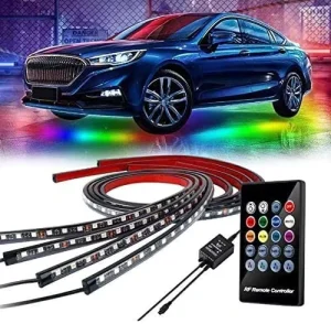 Ultra Long Exterior Car Lights Smart Waterproof App Remote Control Car Neon Accent Underglow Lights