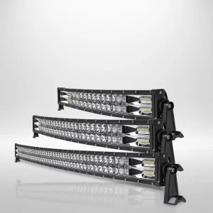 Universal 12V 24V Curved LED Light Bar 22-52 Inch Spot Flood Combo Offroad Driving Light for Truck SUV ATV UTV 4×4
