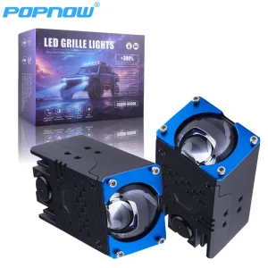 Universal 12V 24V Driving Work Lights External Auxiliary Lights Spotlights Led Grille Lights for Car Truck Motorcycle