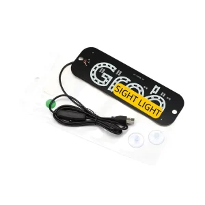 Universal 12V COB Taxi CAB Indicator Lamp AB LED Windscreen Roof Light for Auto Interior Universal 12V COB Taxi GR AB LED Light
