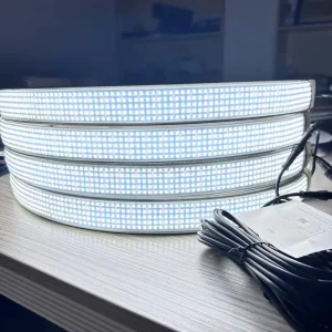 Universal 12V Car Exterior Light 17 Inch 5 Row LED Wheel Hub Light Waterproof IP68 Wheel Rim Light Kit APP Control