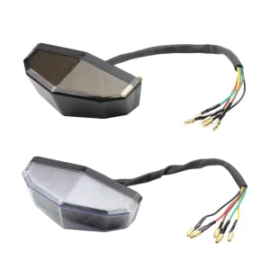 Universal 12V LED Motorcycle Lighting Systems Brake Turn Signal Lights Rear Stop Lamps Indicator Blinker Motorbike Accessories