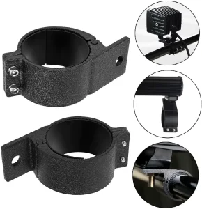 Universal 2 2.5 3 Inch Tube Clamp Mounting Bracket 3 Bull Bar Roof Rack Roll Cage Mounts for Off Road ATV UTV Boat Work Lights
