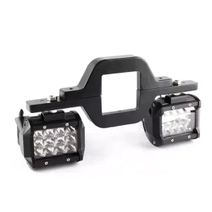 Universal 4” LED Work Light Fog Lamp Holder 12V Rear Backup Offroad Car Truck Trailer Tow Hitch Hook Mount Bracket Auto