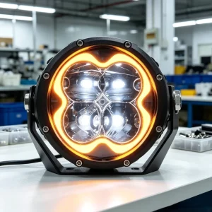 Universal 5 Inch Led Headlight 12V Driving Spot Light for Offroad Vehicle 4X4 Car Fog Ditch Light for UTV Truck Tracto