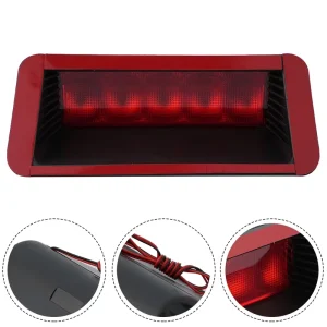 Universal 5 LED Brake Lights DC 12V High Mount Rear Third Tail Stop Lamp Car Accessories DRL Fog Lamp Signal Third Brake Lamp
