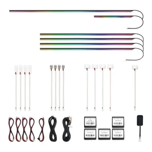 Universal 64 Color RGBIC Car Ambient Light Kit Symphony LED Interior System for All Vehicles