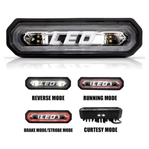 Universal 7 Inch LED Car Rear Tail Light Turn Signal Brake Lamp Indicator IP68 Waterproof 5000Lumen Diecast Aluminum Truck