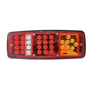 Universal Auto LED Rear Lights Waterproof LED Tail Lamps Three Colors Durable