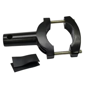 Universal CNC Motorcycle Spotlight Mount Bracket Shock Absorbing Adjustable Clamp for LED Light Bar Handlebar Fixing