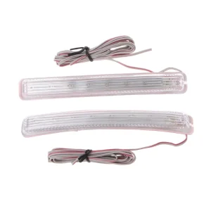 Universal Car Auto Indicator Signal Lamp 9 LED Amber Side Door Mirror Soft Turn Signal Light Car Lights