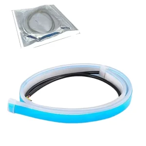 Universal Car LED DRL Light Flexible LED DRL Daytime Running Lights Strip 12V Waterproof