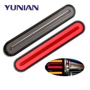 Universal Car Light A8 Guide Steering Brake Light LED Driving Modified Truck 12V Waterproof Truck Trailer Tail Light Accessories