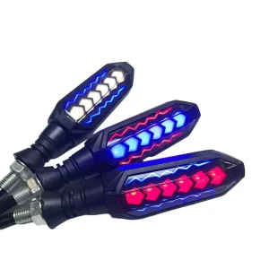 Universal Electric Motorcycle LED Turn Signal Flow Light Breathing Light Motorcycle Lighting System
