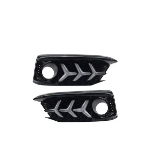 Universal Fit LED Daytime Running Light DRL Fog Lamp Assembly for Civic 10th Gen Car Styling Front Bumper Decoration