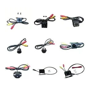 Universal HD CCD 4 LED Night Vision Car Rear View Camera 120-170 Degree Wide Angle IP67 Waterproof Car Reverse Camera