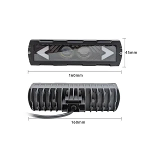 Universal IP67 Aluminum Motorcycle LED Light Bar 14W DRL Multi Model Auxiliary Lamp for Car