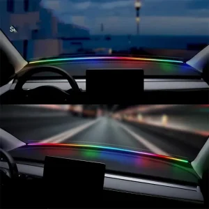 Universal LED Car Light Interior Atmosphere Decoration Intelligent App Controls RGB Car Light