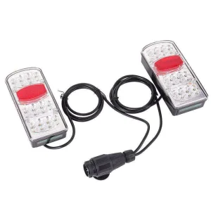 Universal LED Car Turn Signal Light 220mm Length Waterproof Design for Truck Trailer Use