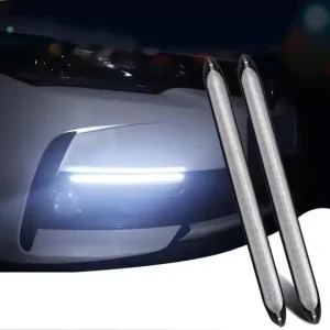 Universal LED DRL Fog Light Bar Bumper Light Tail Backupcar Daytime Running Light for Car Motorcycle Car Exterior Accessories